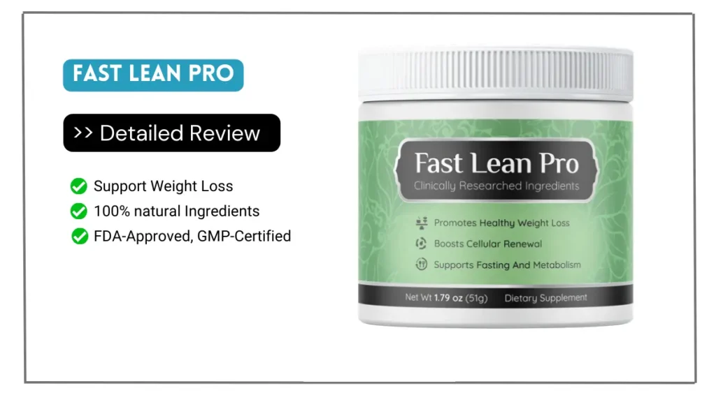 Fast Lean Pro Reviews