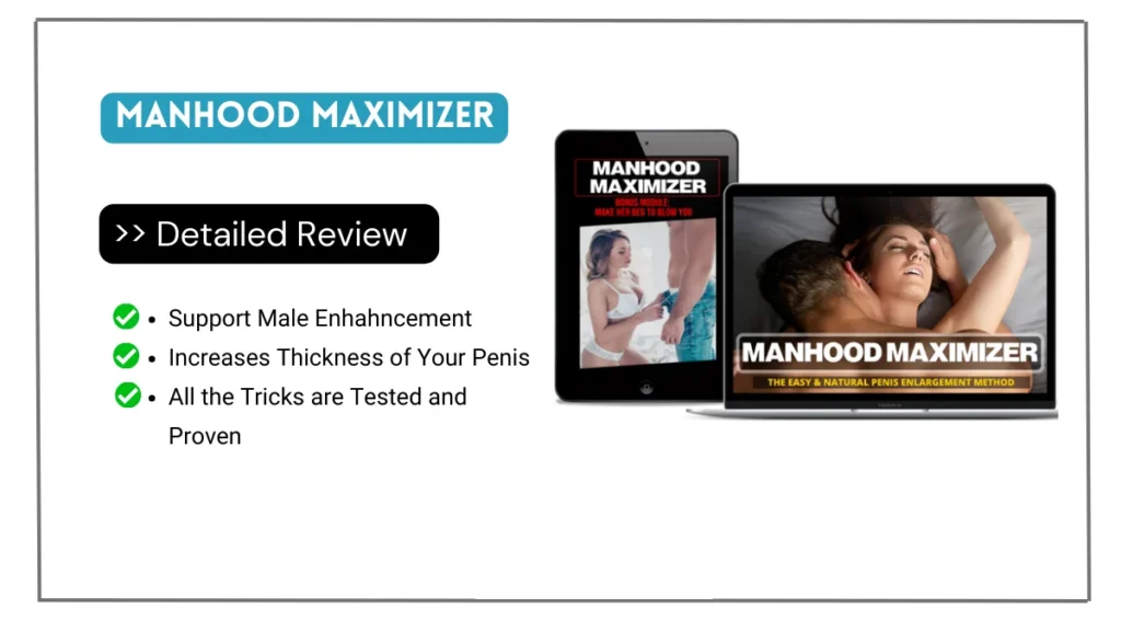 Manhood Maximizer reviews