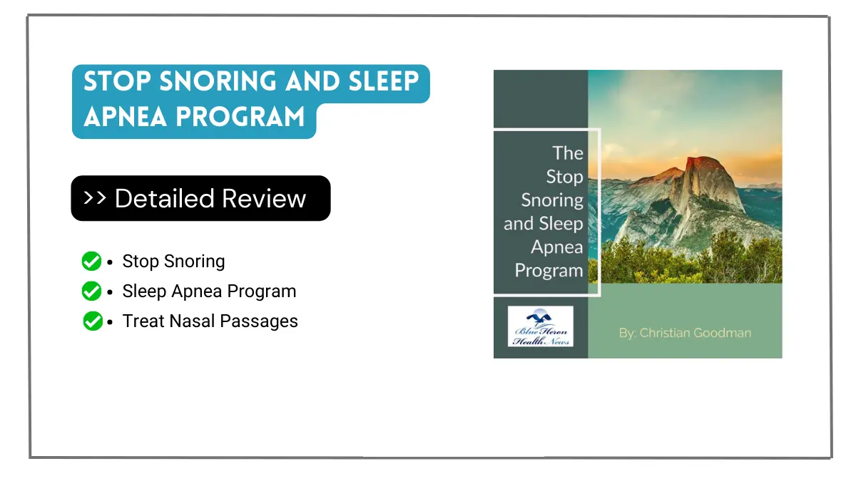 Stop Snoring and Sleep Apnea Program Reviews